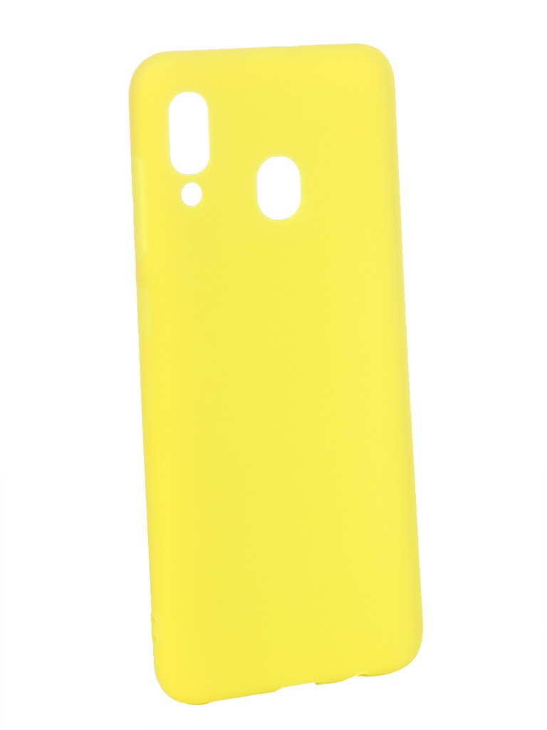 

Аксессуар Чехол Zibelino для Samsung Galaxy A30 A305 2019 Soft Matte Yellow ZSM-SAM-A30-YEL, ZSM-SAM-A30-YEL