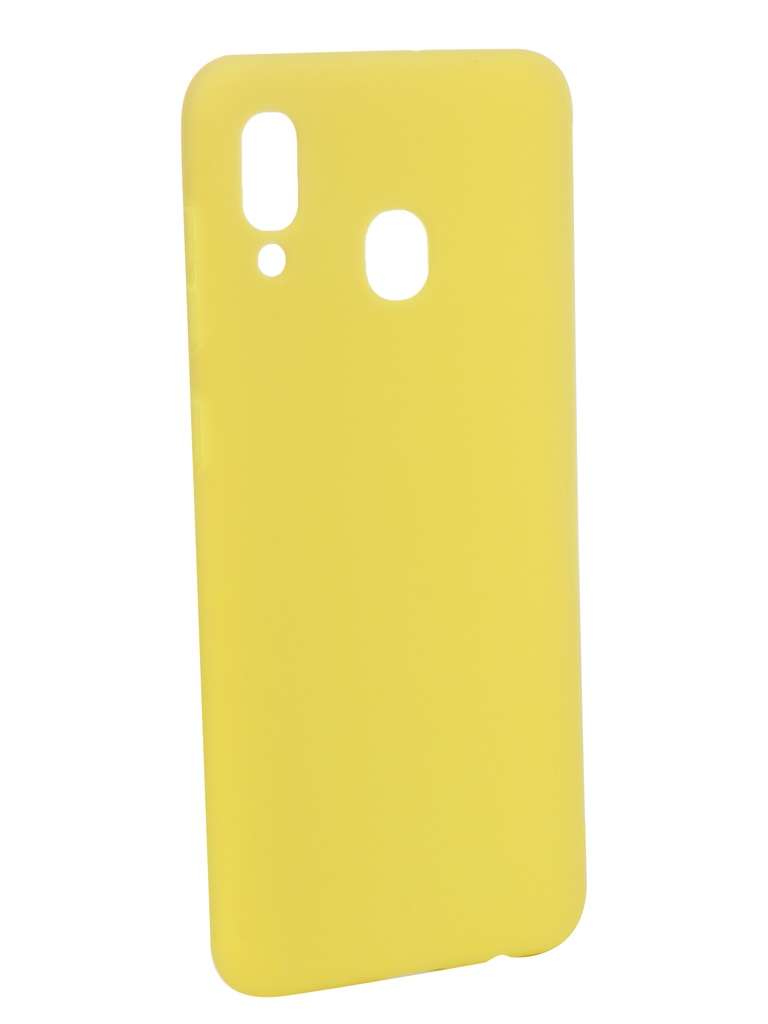 

Аксессуар Чехол Zibelino для Samsung Galaxy A20 A205 2019 Soft Matte Yellow ZSM-SAM-A20-YEL, ZSM-SAM-A20-YEL