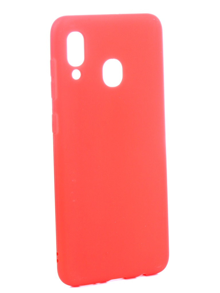 

Аксессуар Чехол Zibelino для Samsung Galaxy A20 A205 2019 Soft Matte Red ZSM-SAM-A20-RED, ZSM-SAM-A20-RED
