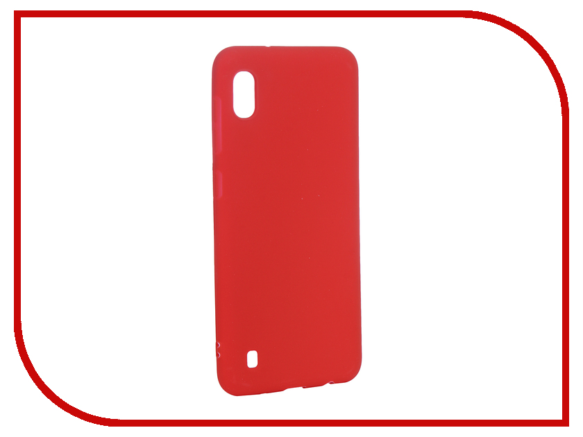 

Аксессуар Чехол Zibelino для Samsung Galaxy A10 A105 2019 Soft Matte Red ZSM-SAM-A10-RED, ZSM-SAM-A10-RED