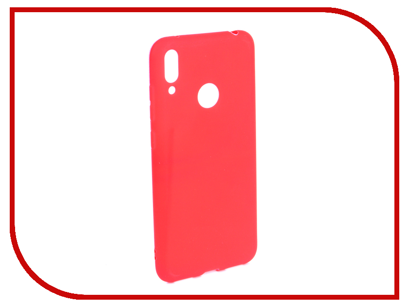 

Аксессуар Чехол Zibelino для Huawei Y7 (6.26) 2019 Soft Matte Red ZSM-HUA-Y7-RED, Soft Matte