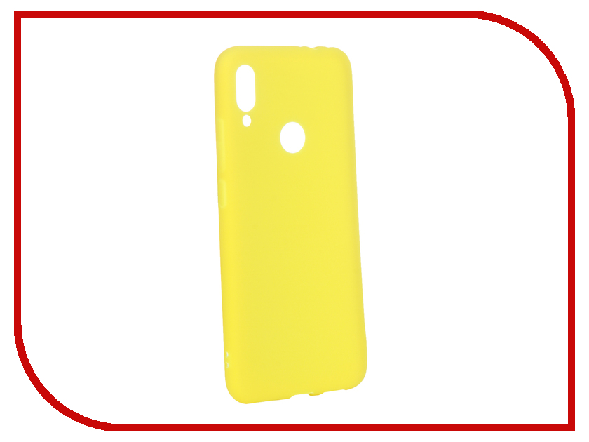 

Аксессуар Чехол Zibelino для Xiaomi Redmi Note 7 2019 Soft Matte Yellow ZSM-XIA-RDM-NOT7-YEL, ZSM-XIA-RDM-NOT7-YEL