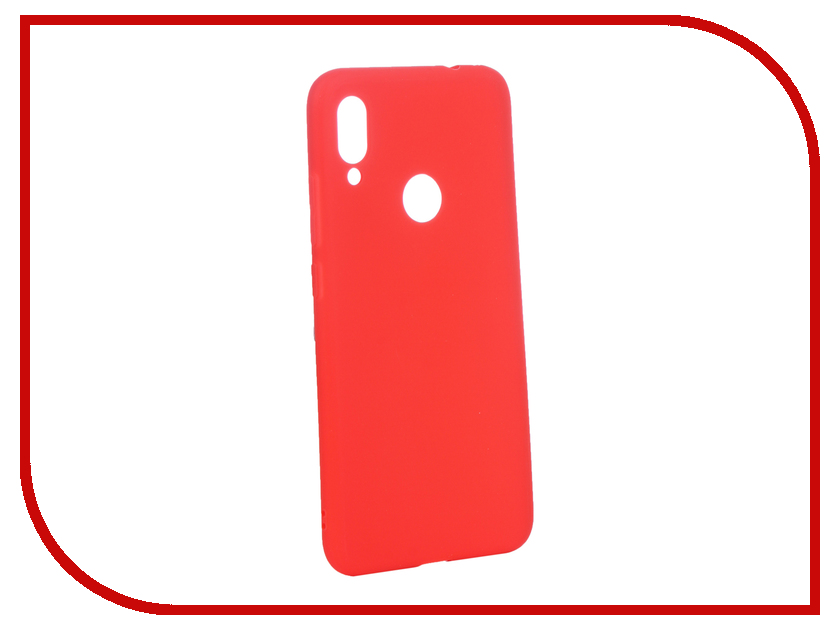 

Аксессуар Чехол Zibelino для Xiaomi Redmi Note 7 2019 Soft Matte Red ZSM-XIA-RDM-NOT7-RED, ZSM-XIA-RDM-NOT7-RED