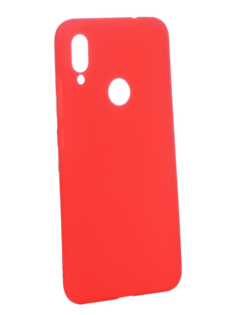 фото Чехол zibelino для xiaomi redmi note 7 2019 soft matte red zsm-xia-rdm-not7-red