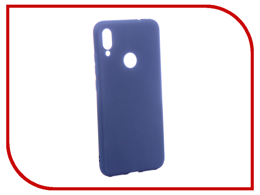 

Аксессуар Чехол Zibelino для Xiaomi Redmi Note 7 2019 Soft Matte Blue ZSM-XIA-RDM-NOT7-BLU, ZSM-XIA-RDM-NOT7-BLU