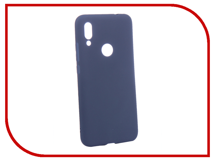 

Аксессуар Чехол Zibelino для Xiaomi Redmi 7 2019 Soft Matte Blue ZSM-XIA-RDM-7-BLU, ZSM-XIA-RDM-7-BLU