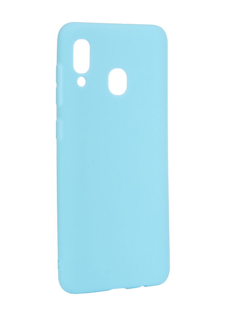 фото Аксессуар Чехол Neypo для Samsung Galaxy A20 2019 Soft Matte Silicone Turquoise NST11552