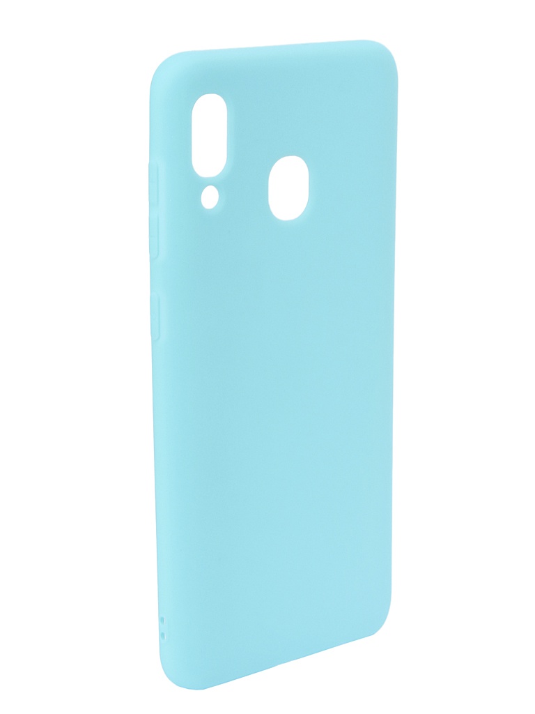 фото Аксессуар Чехол Neypo для Samsung Galaxy A30 2019 Soft Matte Silicone Turquoise NST11553