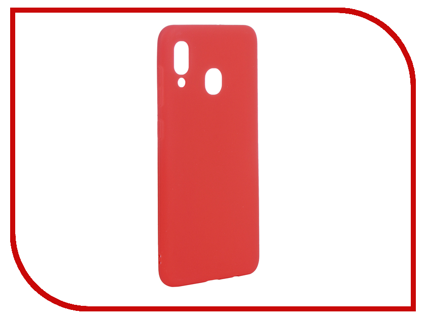 

Аксессуар Чехол Neypo для Samsung Galaxy A30 2019 Soft Matte Silicone Red NST11685, NST11685