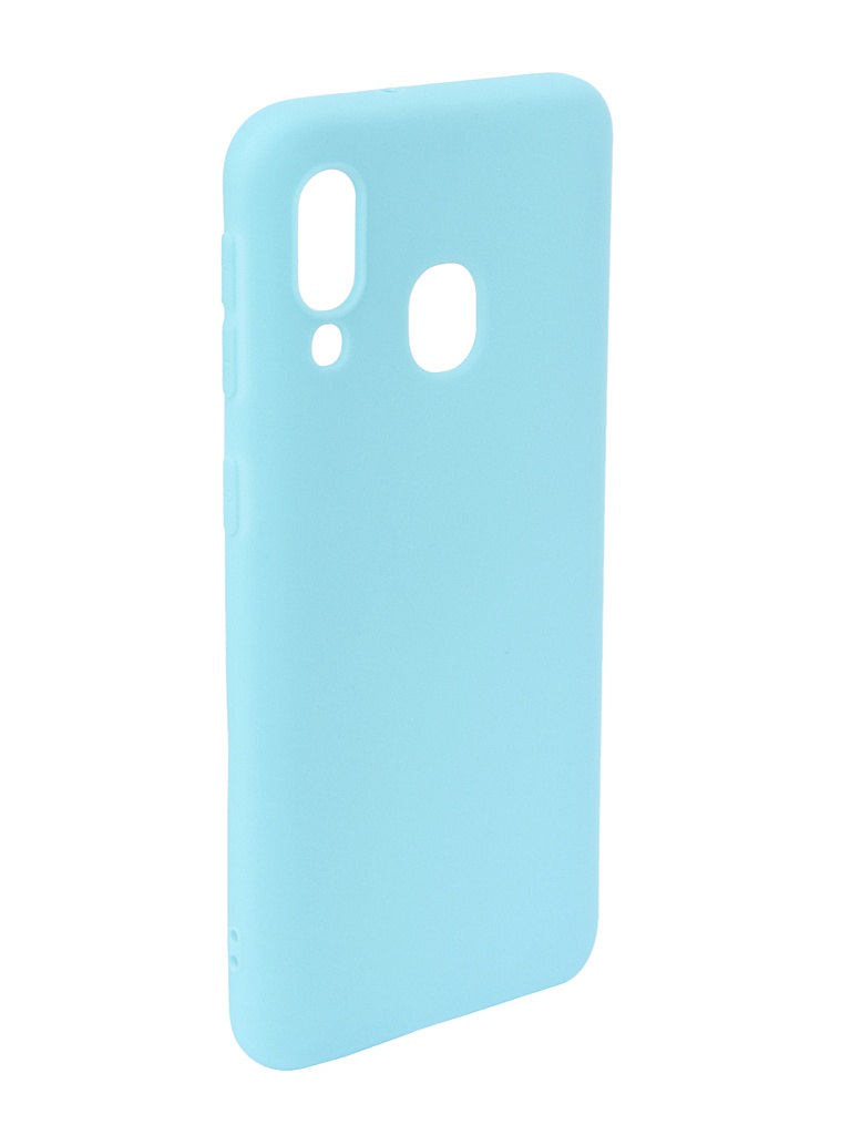 

Чехол Neypo для Samsung Galaxy A40 2019 Soft Matte Silicone Turquoise NST11581, NST11581