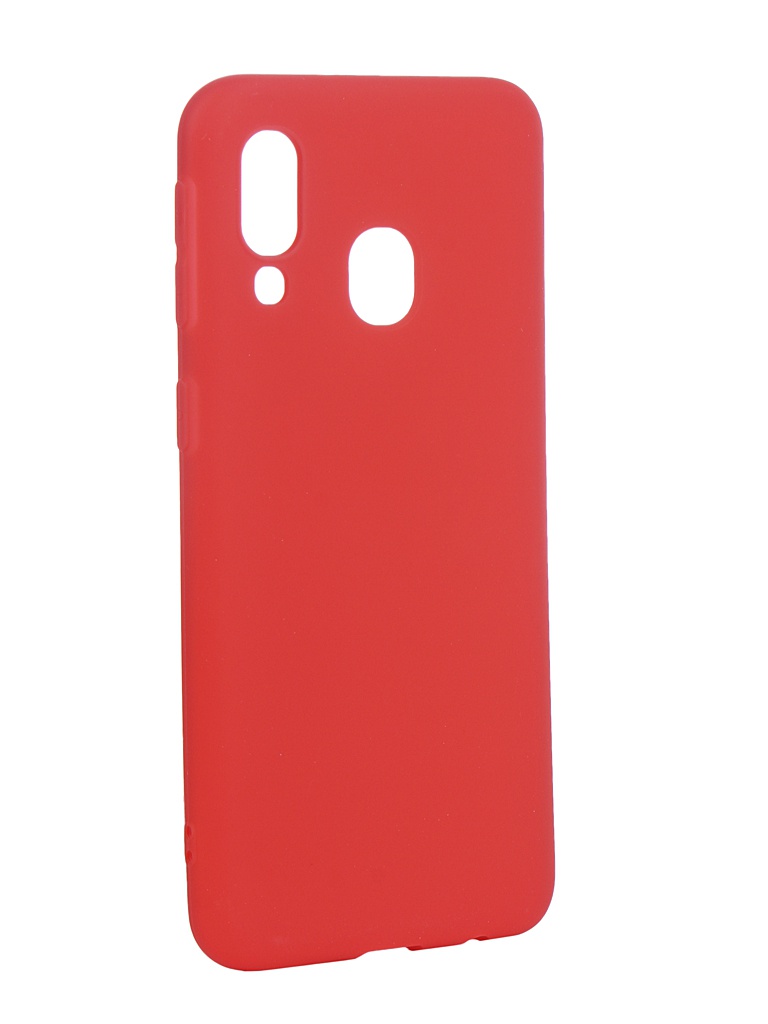 фото Аксессуар Чехол Neypo для Samsung Galaxy A40 2019 Soft Matte Silicone Red NST11689