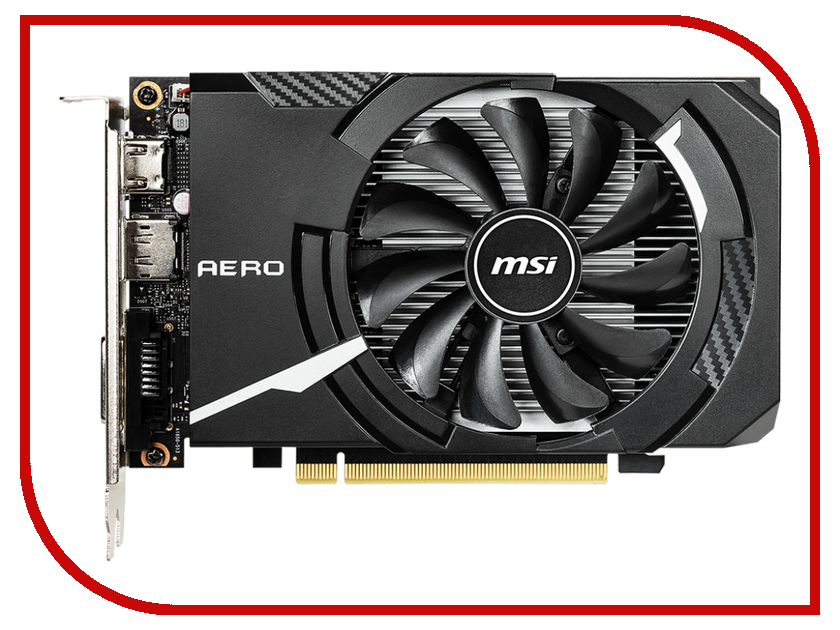 

Видеокарта MSI GeForce GTX 1650 1665Mhz PCI-E 3.0 4096Mb 8000Mhz 128 bit HDMI DVI-D HDCP GTX 1650 AERO ITX 4G OC, GTX 1650 AERO ITX 4G OC