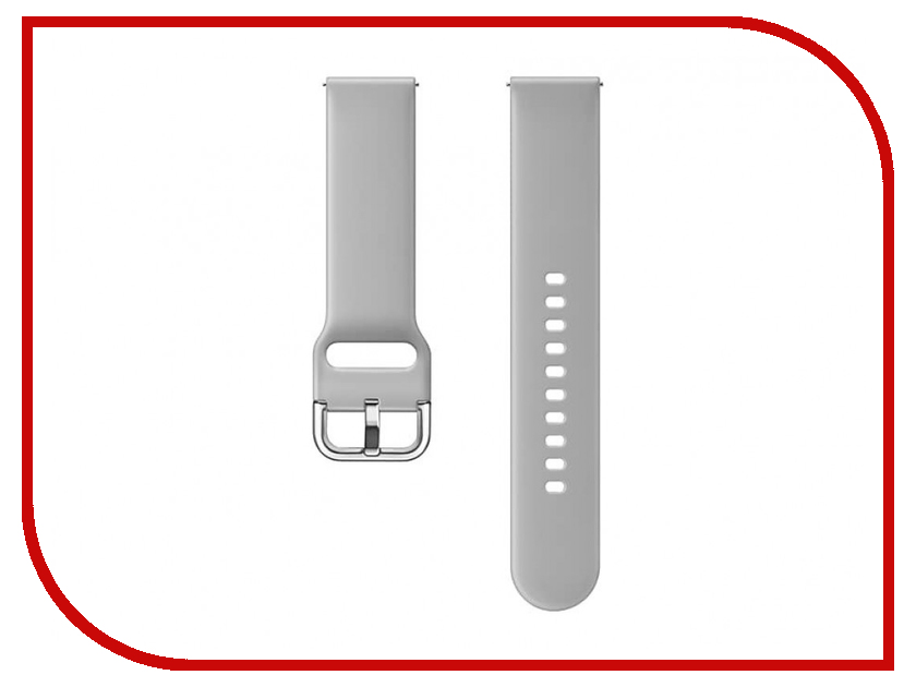

Аксессуар Ремешок Samsung Galaxy Watch Active M Light Grey ET-SFR50MJEGRU, Galaxy Watch Active