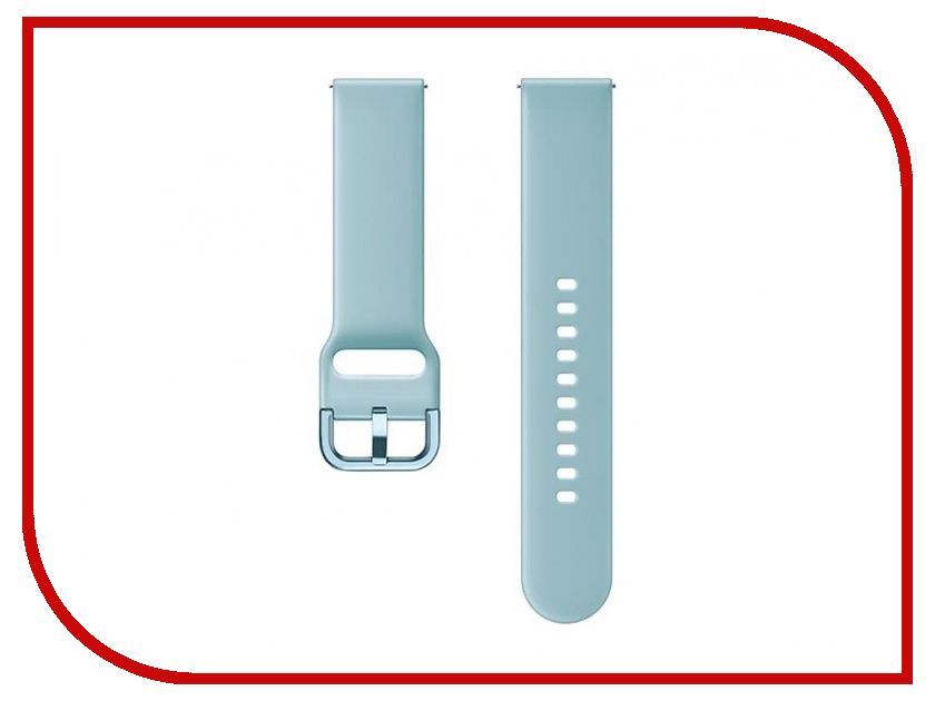 

Аксессуар Ремешок Samsung Galaxy Watch Active M Light Blue ET-SFR50MLEGRU, Galaxy Watch Active