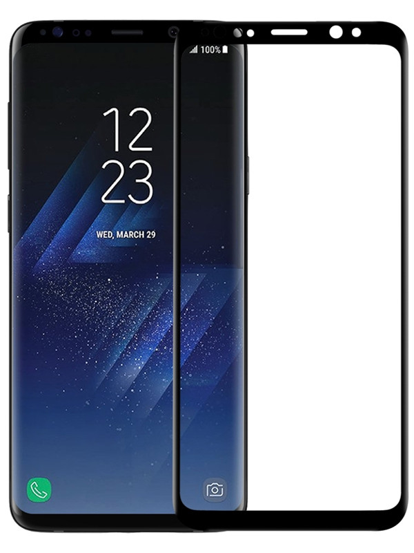 

Аксессуар Защитное стекло Dekken для Samsung Galaxy S9 Full Screen Full Glue 3D Black 20352, 20352
