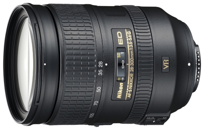 

Объектив Nikon Nikkor AF-S 28-300 mm F/3.5-5.6 G ED VR, AF-S 28-300 mm F/3.5-5.6