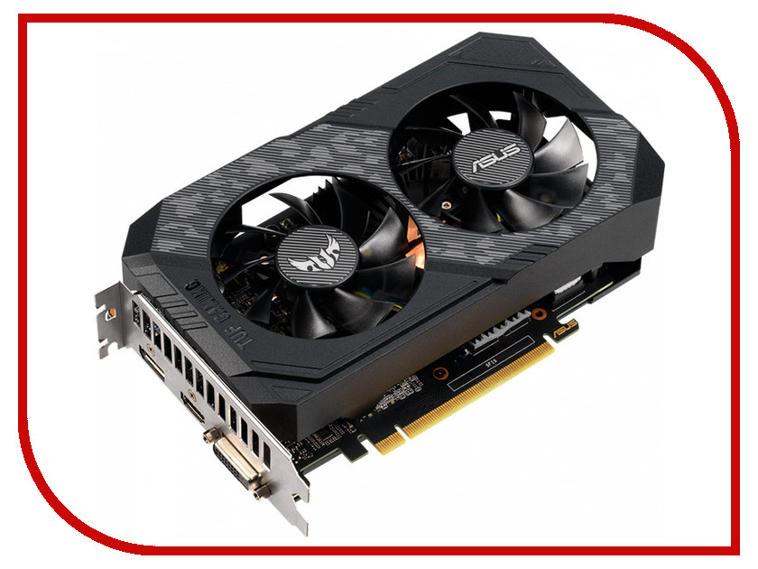 

Видеокарта ASUS TUF GeForce GTX 1660 1560Mhz PCI-E 3.0 6144Mb 8002Mhz 192 bit DP HDMI DVI TUF-GTX1660-O6G, TUF-GTX1660-O6G-GAMING
