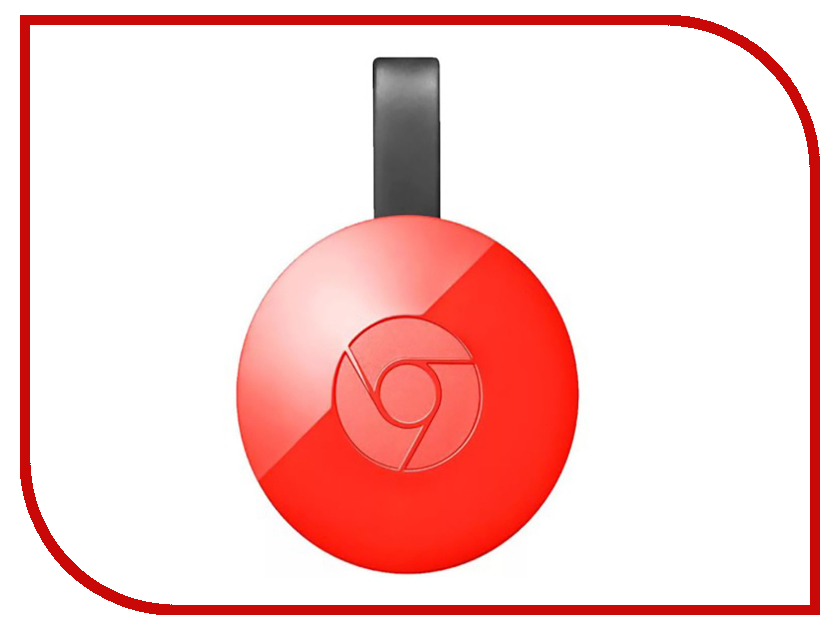 

Медиаплеер Google Chromecast 2.0 Red, Chromecast 2.0