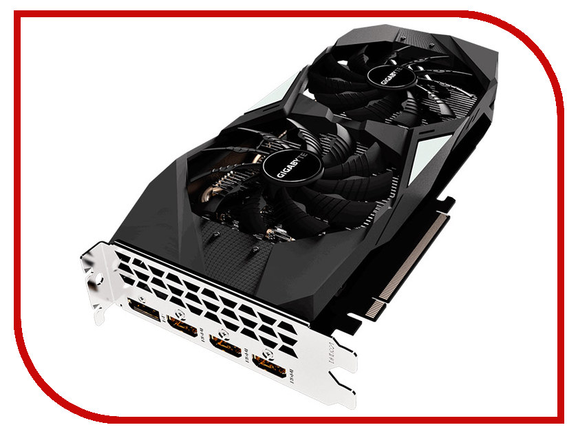 

Видеокарта GigaByte GeForce GTX 1650 1815Mhz PCI-E 3.0 4096Mb 8002Mhz 128 bit 3xHDMI DP GV-N1650GAMING OC-4GD, GV-N1650GAMING OC-4GD