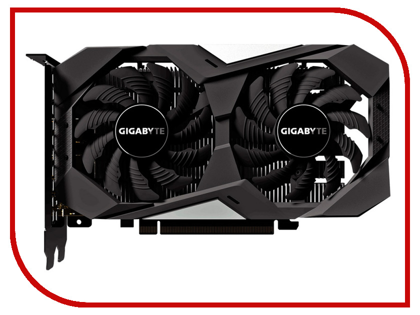 

Видеокарта GigaByte GeForce GTX 1650 1710Mhz PCI-E 3.0 4096Mb 8002Mhz 128 bit 2xHDMI DP GV-N1650OC-4GD, GV-N1650GAMING OC-4GD