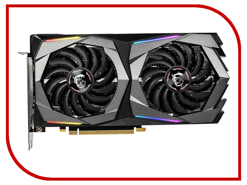 

Видеокарта MSI GeForce RTX 2060 1680Mhz PCI-E 3.0 6144Mb 14000Mhz 192 bit HDMI 3xDP RTX 2060 GAMING 6G, RTX 2060 GAMING 6G