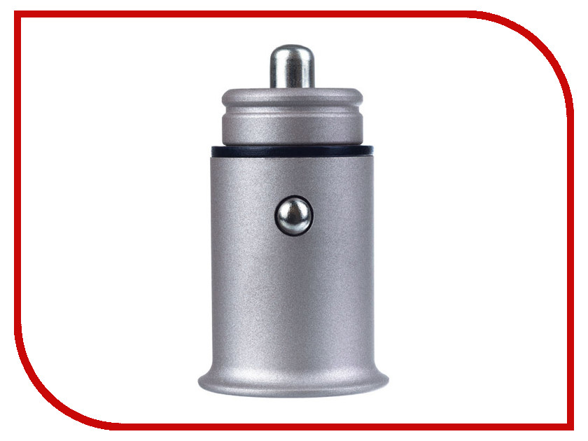 

Зарядное устройство Perfeo Auto 2 2xUSB 2.4А Silver PF_A4456, Auto 2
