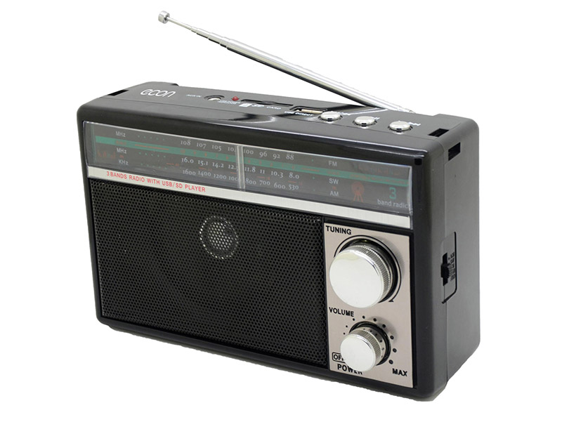 

Радиоприемник Econ ERP-2500UR Black, ERP-2500UR