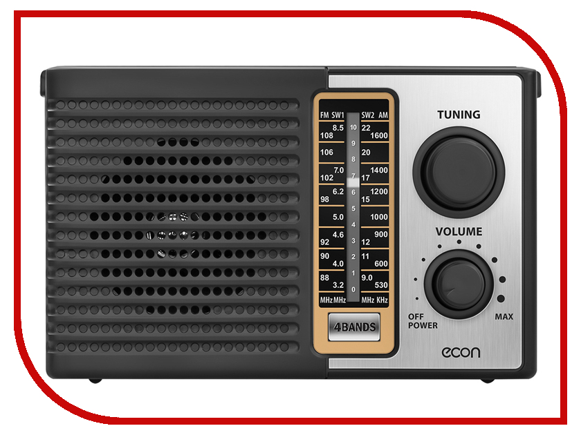 

Радиоприемник Econ ERP-1500 Black, ERP-1500