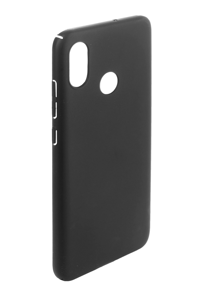 фото Аксессуар Чехол Brosco для Xiaomi Mi 8 Black XM-MI8-4SIDE-ST-BLACK