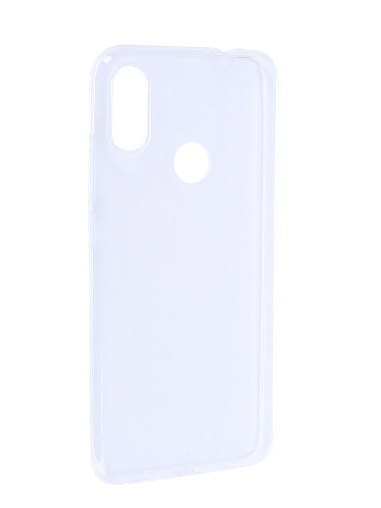 фото Чехол brosco для xiaomi redmi note 7 silicone transparent xm-rn7-tpu-transparent