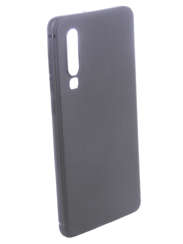 фото Аксессуар Чехол Brosco для Huawei P30 Black HW-P30-COLOURFUL-BLACK