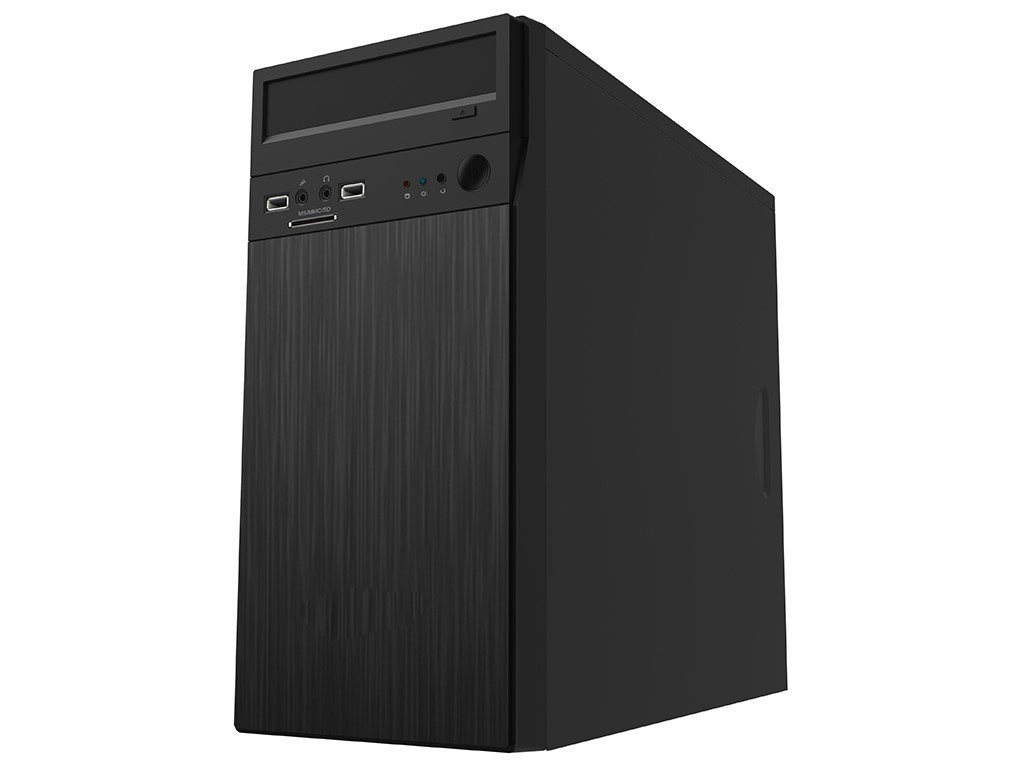 фото Корпус PowerCool Midi Tower S6018 ATX 500W Black