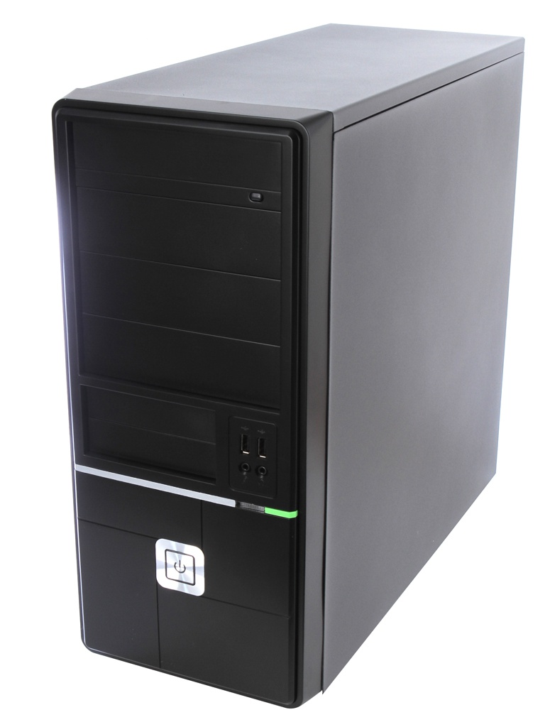 

Корпус PowerCool Midi Tower 8813BK-500W ATX 500W-120mm Black, 8813BK-500W
