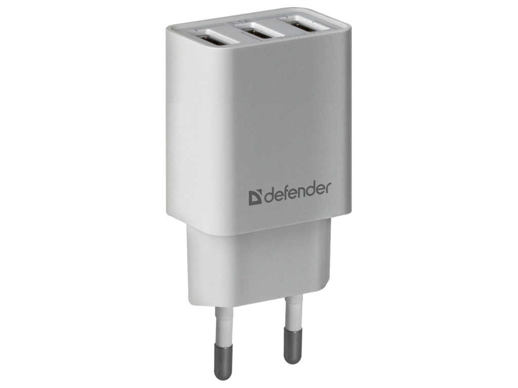 

Зарядное устройство Defender UPA-31 3xUSB White 83587, 83587