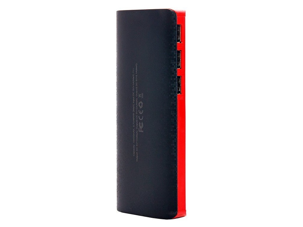 

Аккумулятор Activ PB10-04 10000mAh Carbon Black-Red 87431, PB10-04