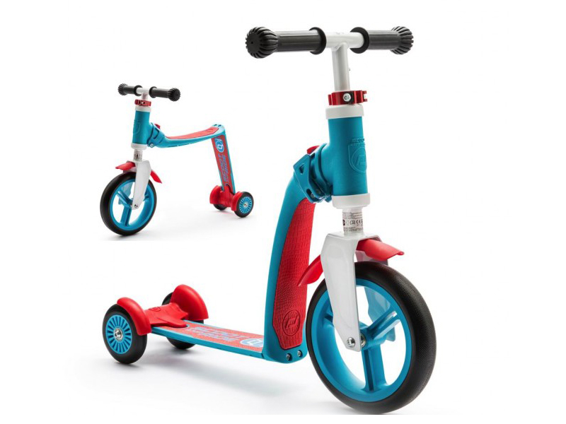 

Самокат Scoot&Ride Highway Baby Plus Blue-Red, Highway Baby Plus