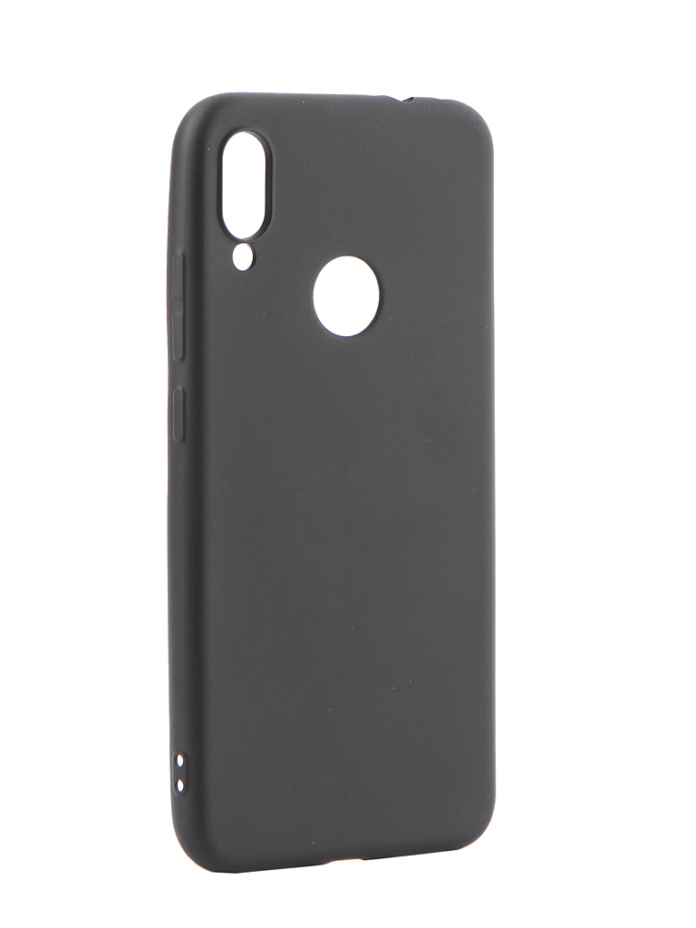 

Аксессуар Чехол Gurdini для Xiaomi Redmi Note 7 Soft Touch Silicone Black 908372, 908372