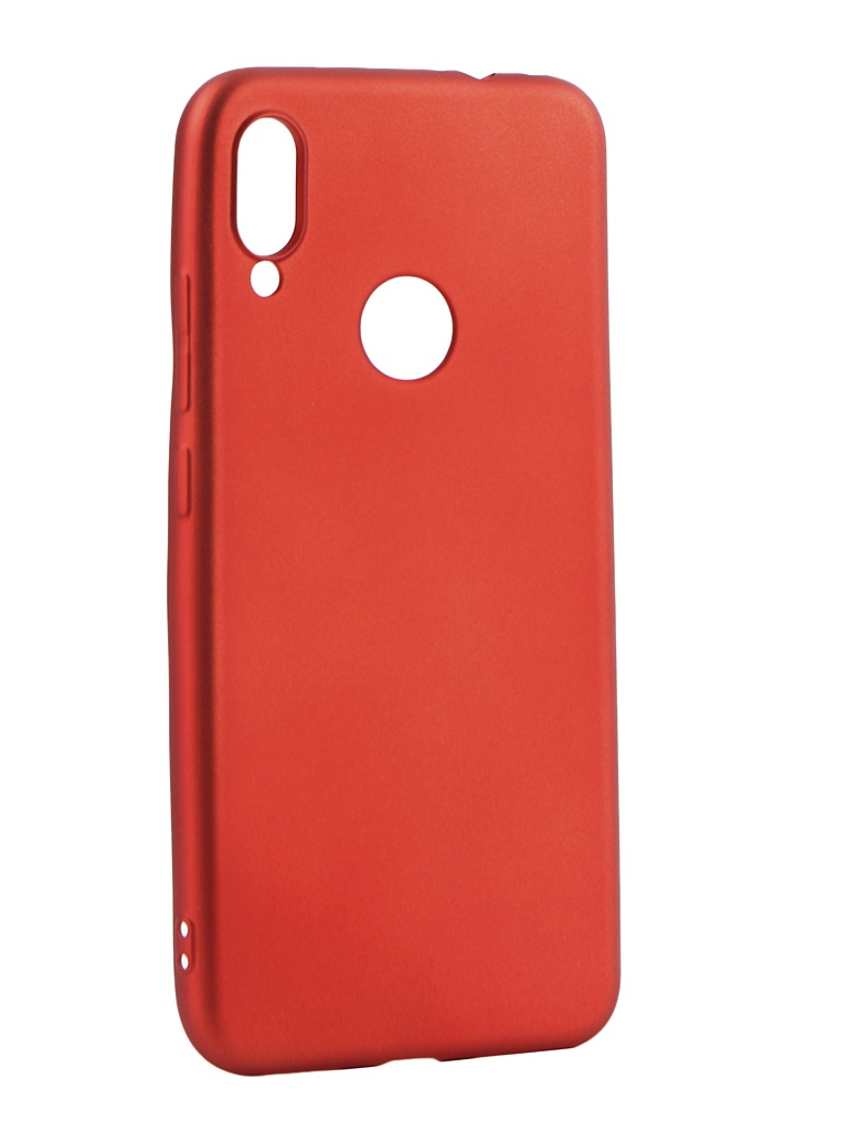 

Аксессуар Чехол Gurdini для Xiaomi Redmi Note 7 Soft Touch Silicone Red 908373, 908373