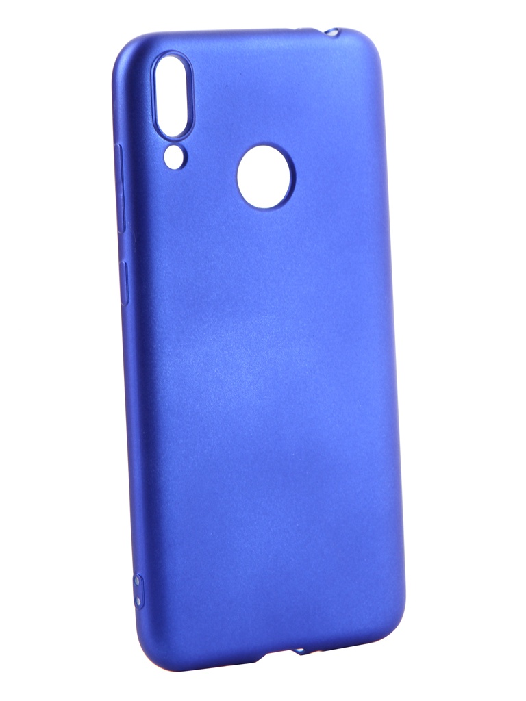 

Аксессуар Чехол Gurdini для Honor 8С Soft Touch Silicone Blue 908387, 908387