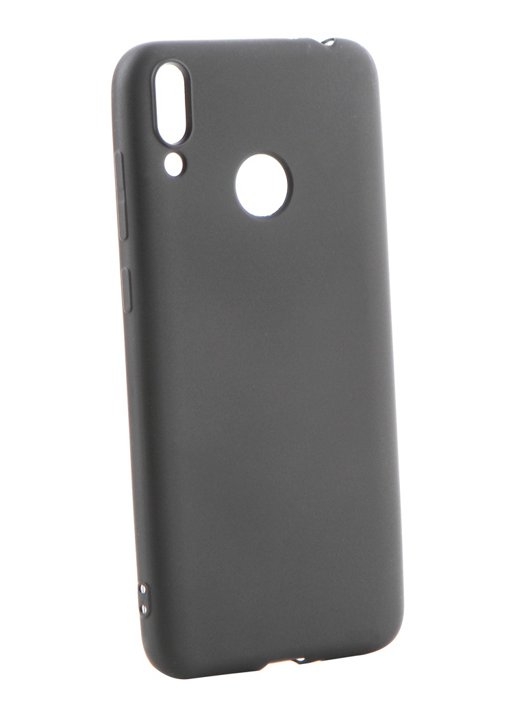 

Аксессуар Чехол Gurdini для Honor 8С Soft Touch Silicone Black 908386, 908386