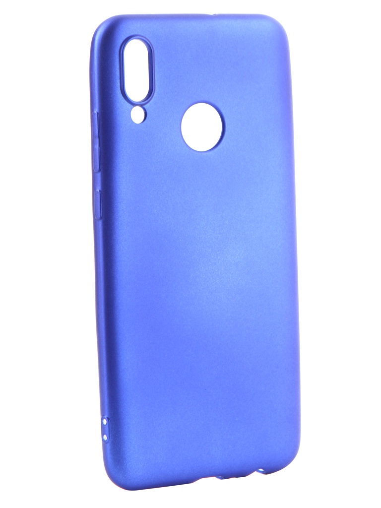 

Аксессуар Чехол Gurdini для Huawei P Smart 2019 Soft Touch Silicone Blue 908376, 908376