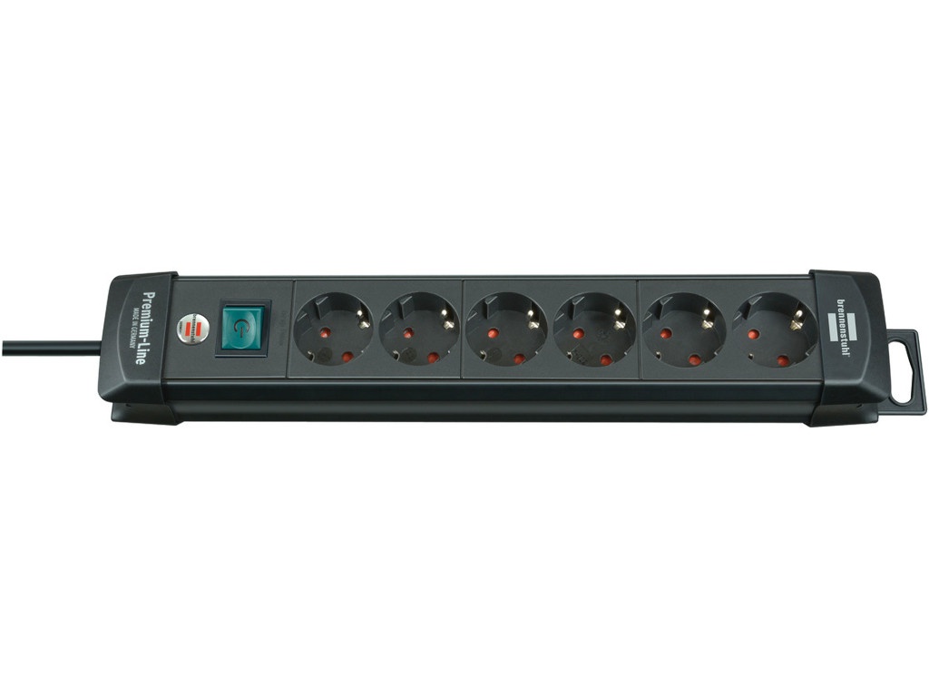 

Удлинитель Brennenstuhl Premium-Line 6 Sockets 3m Black 1951160100, 1951160100