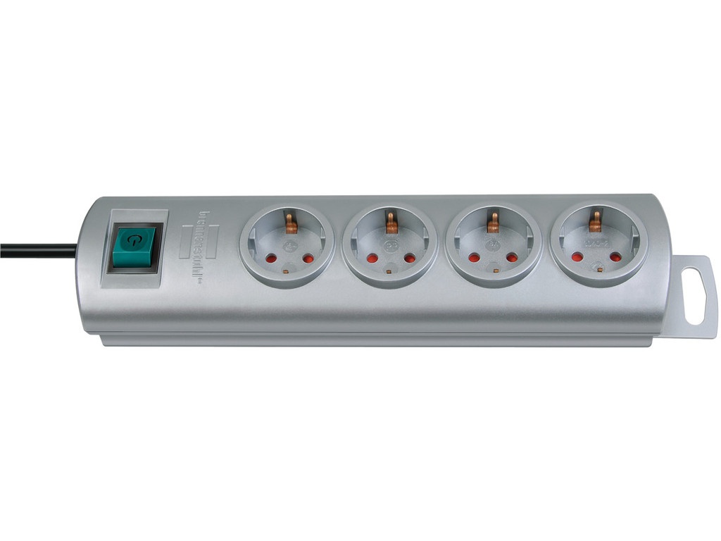 

Удлинитель Brennenstuhl Primera-Line, 4 Sockets 1.5m Silver 1153390124, 1153390124