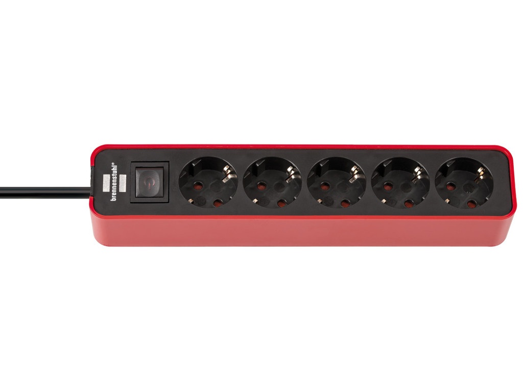 

Удлинитель Brennenstuhl Ecolor 5 Sockets 1.5m Red-Black 1153250070, 1153250070
