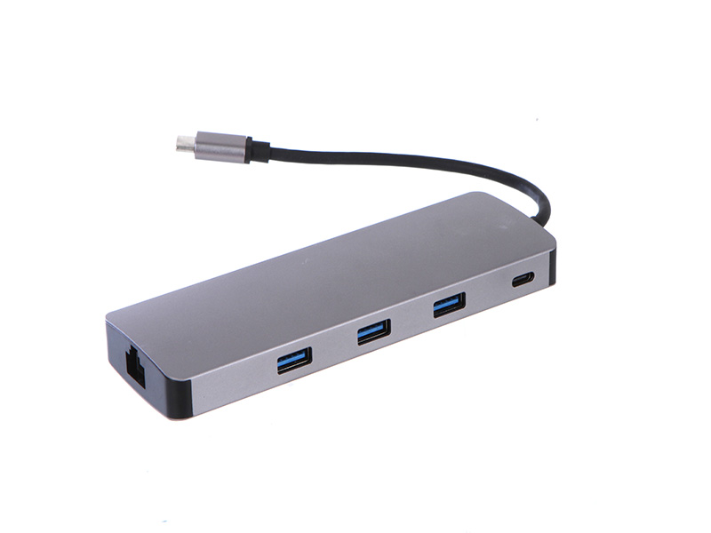 

Хаб USB Palmexx USB C - HDMI-VGA-3xUSB3.1-USBC-CR-Ethernet PX/HUB USBC 9in1, PX/HUB USBC 9in1