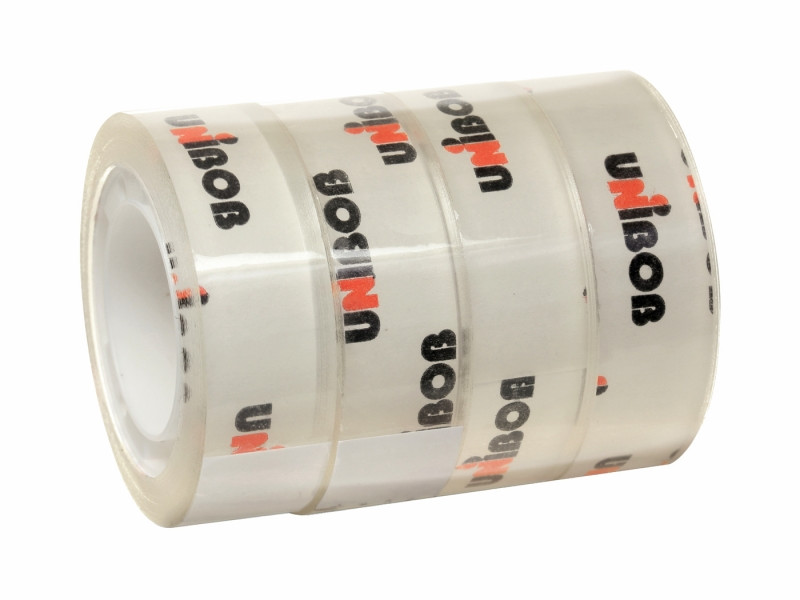 

Клейкая лента Unibob 15mm x 20m 4шт 51327, 51327