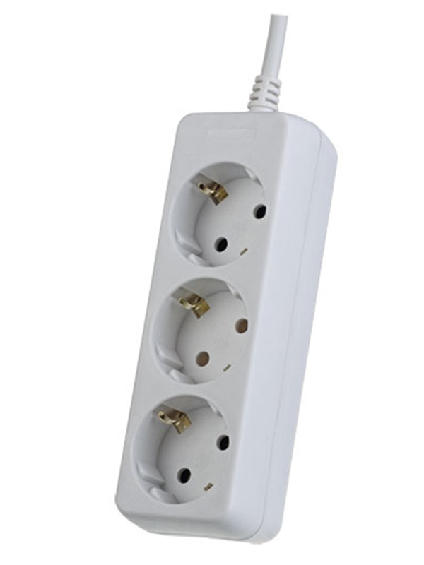 фото Сетевой фильтр Perfeo Powermate 3 Sockets 5m White PF-PE-3/5.0-W