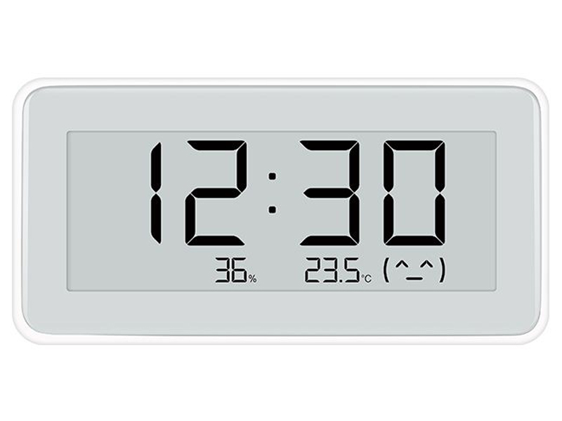 Часы Xiaomi Mijia Temperature And Humidity Electronic Watch White часы xiaomi temperature and humidity monitor с датчиком температуры и влажности 2xcr2032