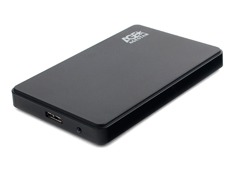 

Внешний корпус AgeStar для HDD/SSD 3UB2P2 Black, 3UB2P2
