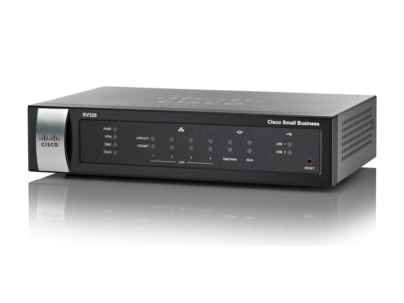

Cisco RV320 Dual Gigabit WAN VPN Router, SB RV320